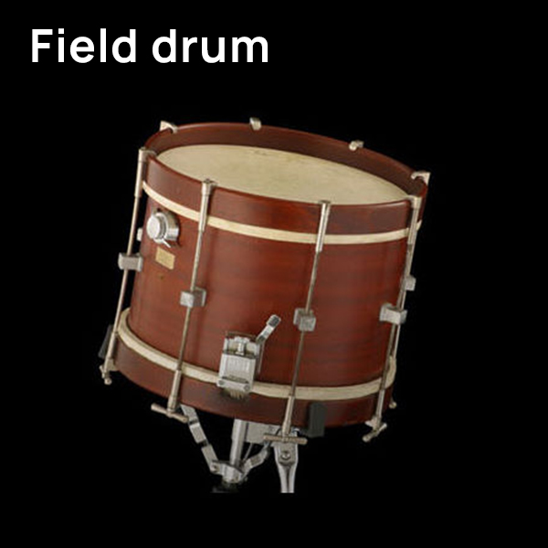 Field drum, percussion instrument, marching band drum, orchestral drum, musical instrument, wooden drum, snare drum, bass drum, antique drum, vintage drum