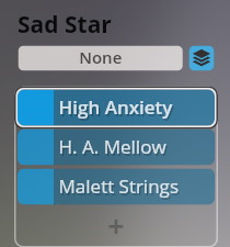 User interface showing sound preset options like High Anxiety, H. A. Mellow, and Malett Strings for Vienna Symphonic Library's Synchron Smart Orchestra.