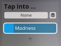 User interface element showing a dropdown menu with options like None and Madness, for Vienna Symphonic Library Synchron Smart Orchestra software.