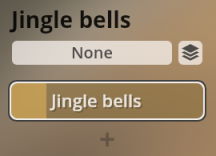 Vienna Symphonic Library Synchron Percussion III jingle bells instrument selection interface.