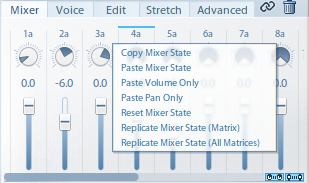 Velocity X-Fade and Reverb Slider
