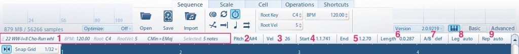 Vienna Ensemble Pro 7 MIDI Port 4 selected for automation, showing assigned Dimension Brass plugin.