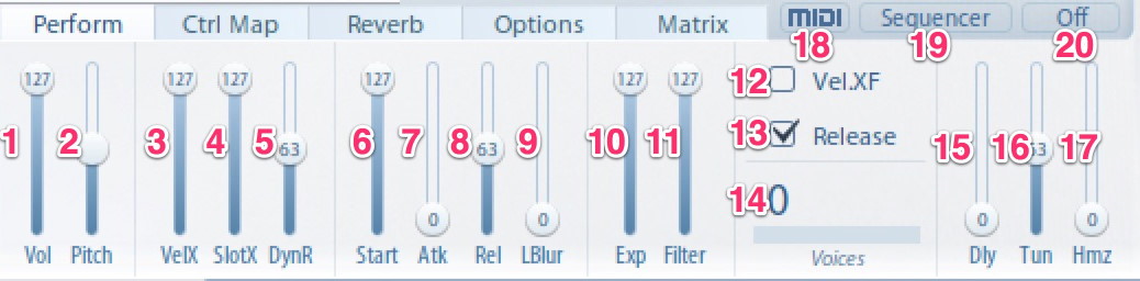 Navigation / Der Mixer