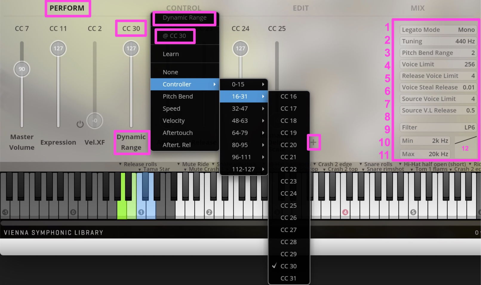 Perform Dynamic Range
