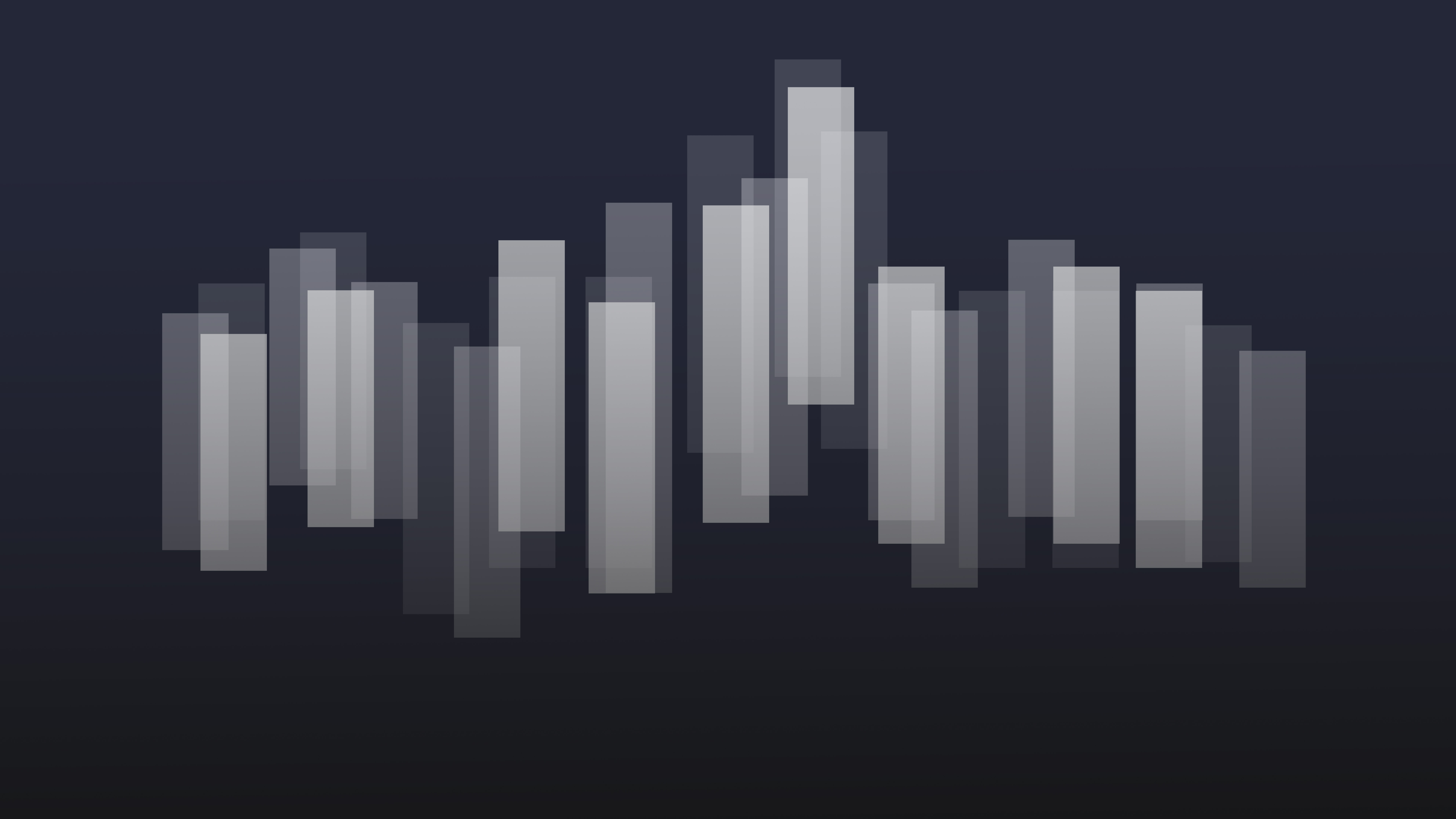 Abstract musical equalizer bars graphic representing ambient recording of Synchron Molzer Organ.