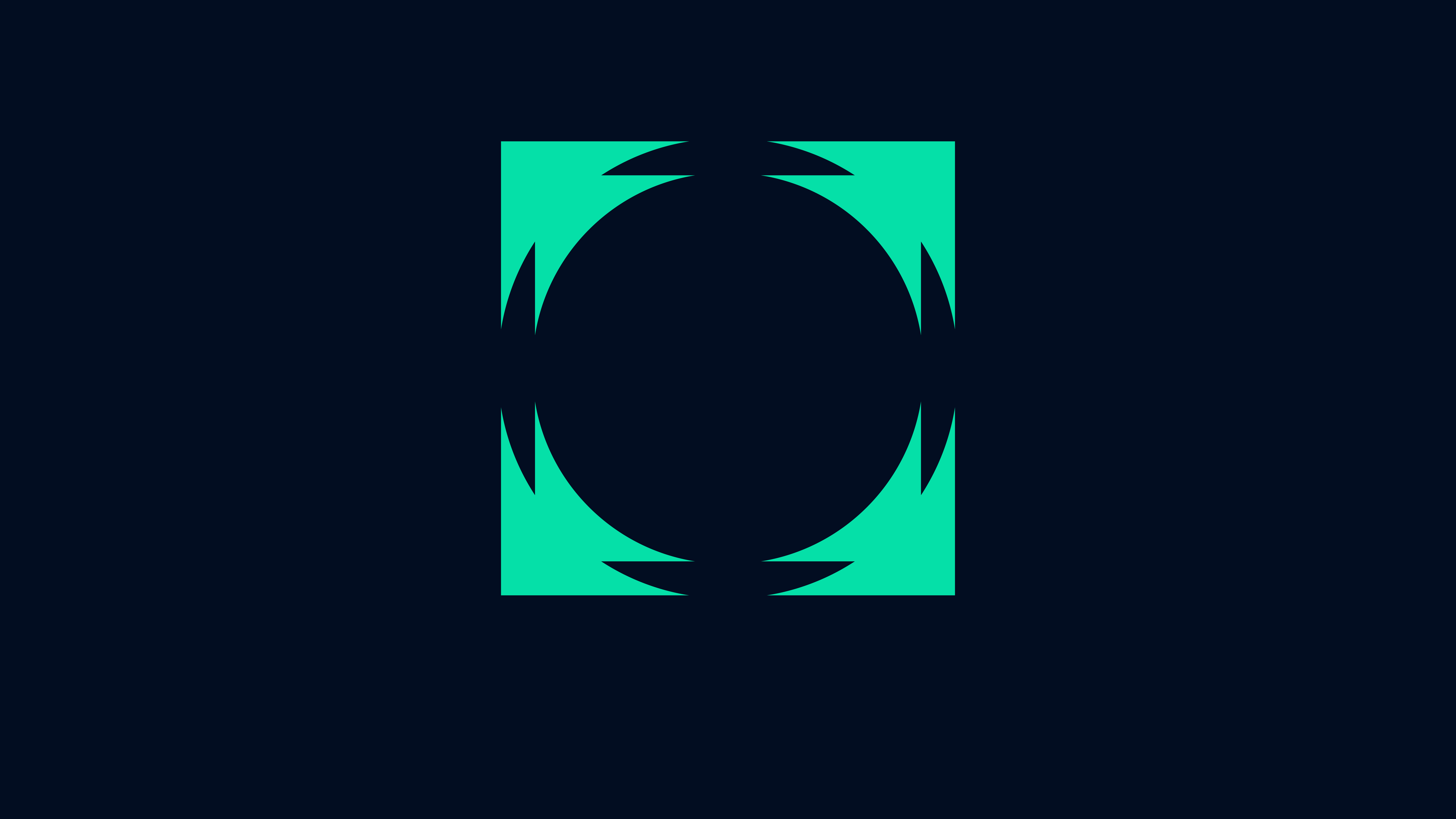 Abstract green square logo with rounded cutouts on a dark background, representing Ambient Recording Synchron Orchestral Percussion I.