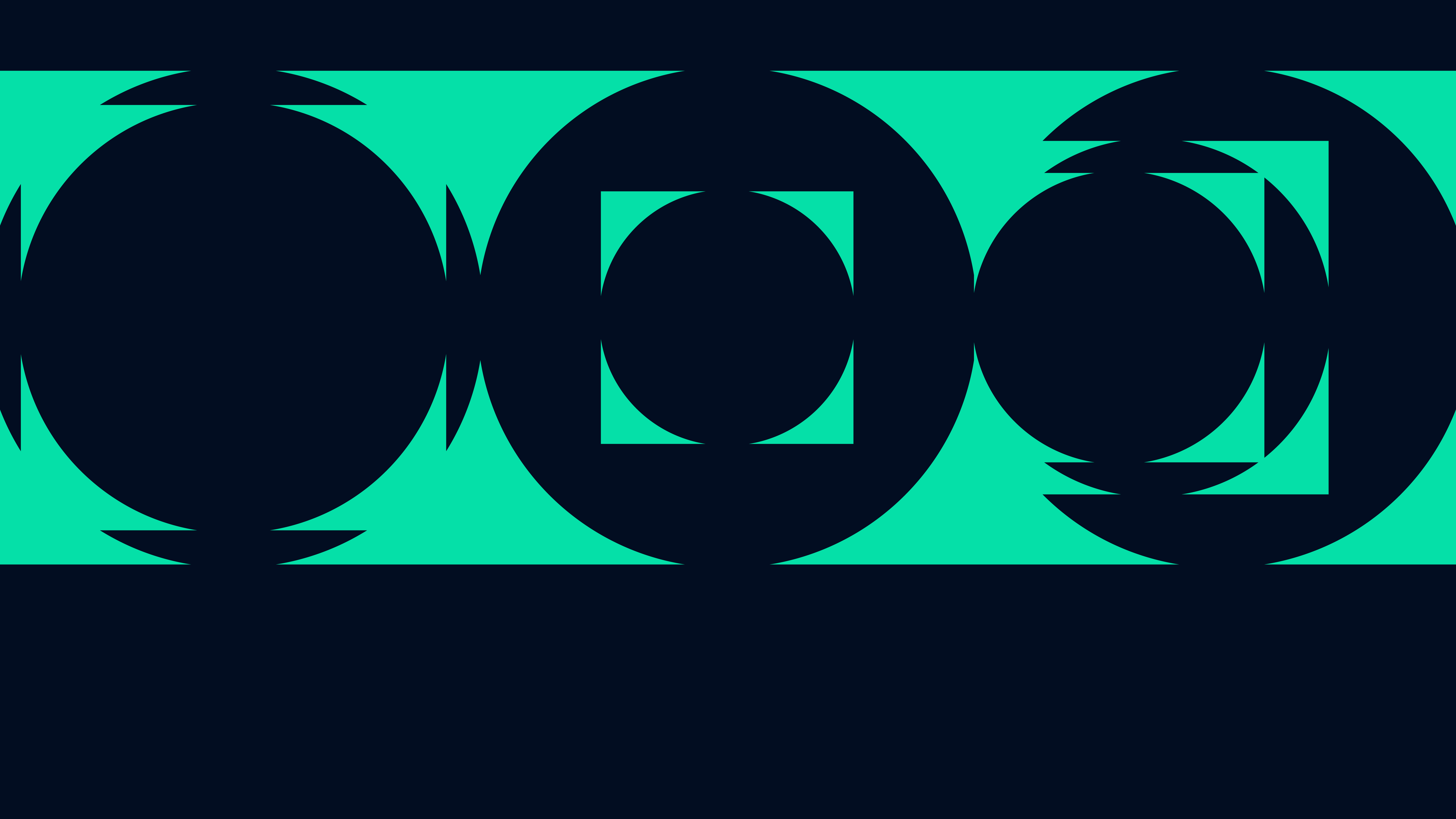 Abstract sound wave pattern in teal and dark blue, representing ambient recording or powerful drums.