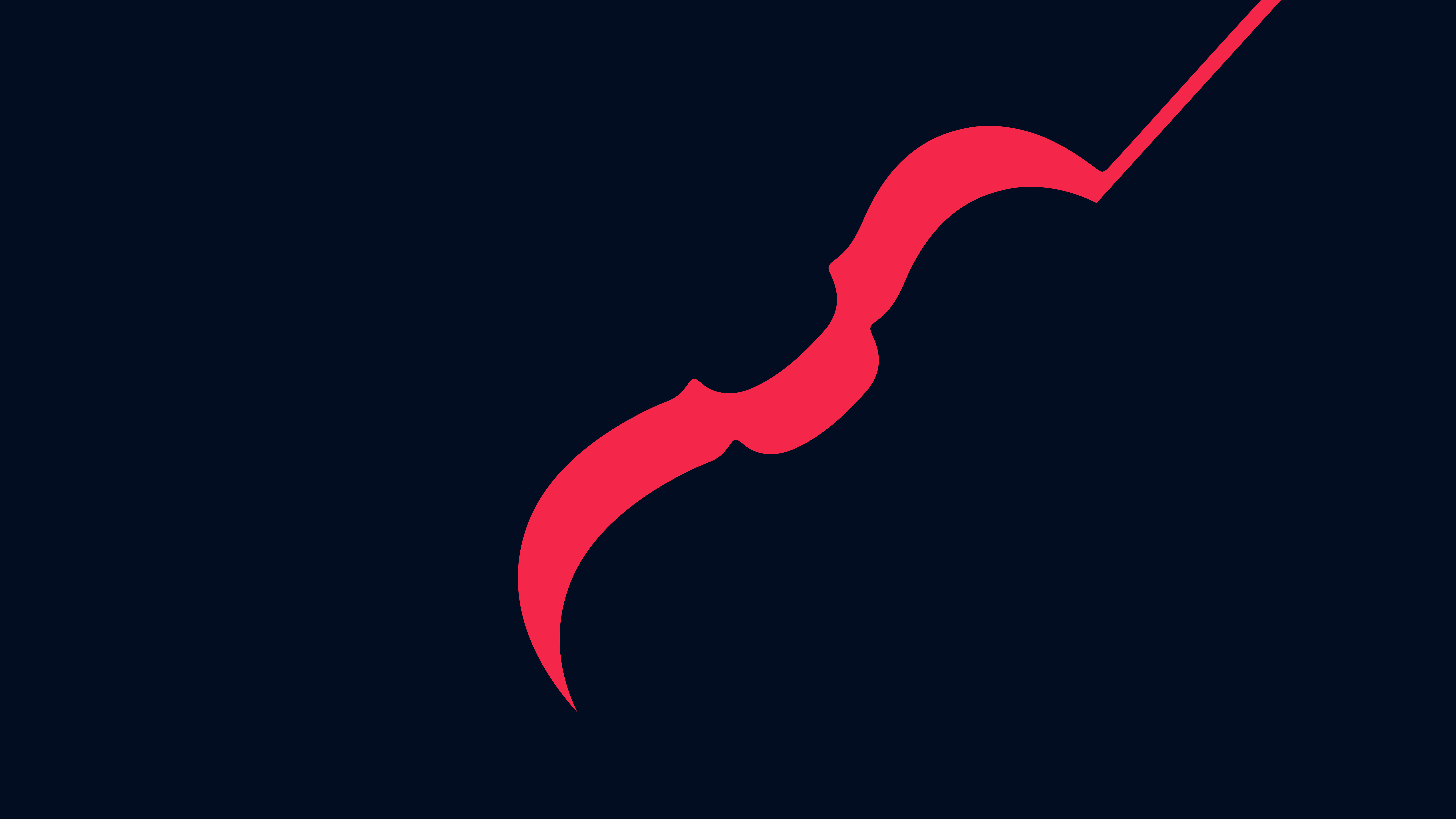 Stylized red cello f-hole graphic against a dark blue background, representing the Synchron Solo Cello product.