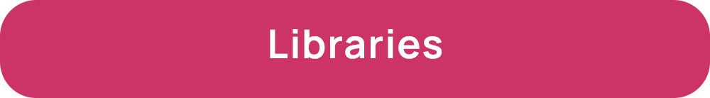 Libraries text on a pink background