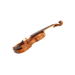 Brown wooden violin string instrument for sale, used violins